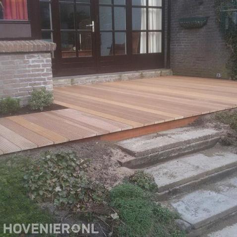 Houten vlonder