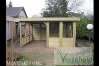Houten veranda