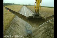 Sloot uitgraven