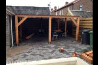 Plaatsen van overkapping