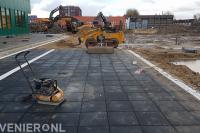 Bedrijfsterrein bestraten 1