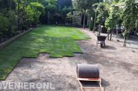 Aanleg grasmatten