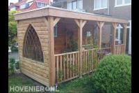 Houten veranda 1