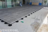 Groot terras aanleggen