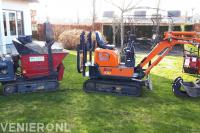 Rupsdumper en minigraver