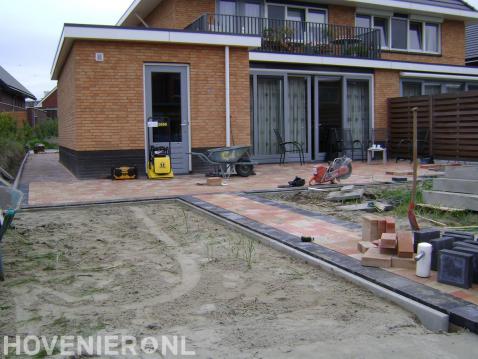 Terras en tuin bestraten