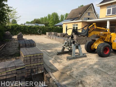 Tuin bestraten met betonklinkers