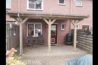 Houten terrasoverkapping