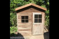 Houten tuinhuisje