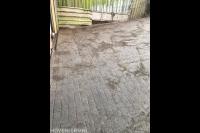 Straatwerk van betonklinkers