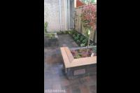 Plantenbakken van stapelblokken