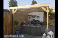 Gezellig terras met overkapping