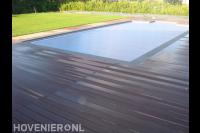 Composiet vlonder bij zwembad