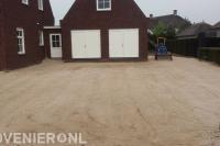 Voorbereidend grondwerk voor tuinaanleg