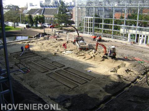 Botanische tuin Leiden renoveren 2