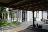Houten overkapping met vlonder 2