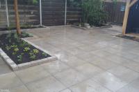 Achtertuin bestraten