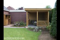 Houten veranda