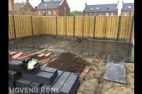 Tuin bestraten met betontegels