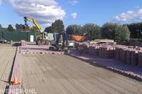 Bestraten van bedrijfsterrein