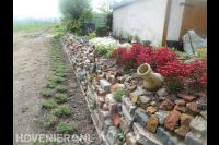 Stapelmuur van oude stenen