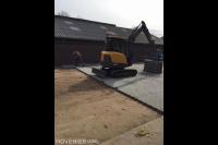 Bedrijfsterrein bestraten