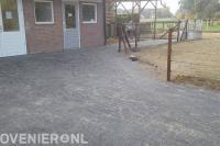 Tuin bestraten met betonklinkers