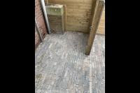 Bestrating van klinkers in waalformaat