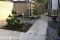 Bestrating van terras met keramische tegels 2