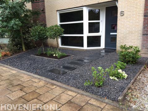 Onderhoudsarme voortuin