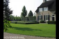 Boerderijtuin met groot gazon