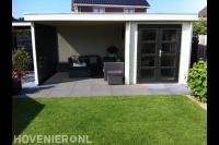 Luxe overkapping met berging