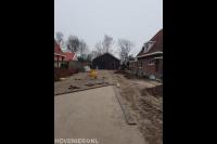 Oprit bestraten met betonklinkers