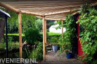 Pergola van bamboe