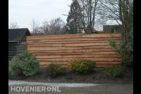 Schutting lariksschaaldelen