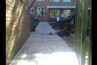 Rolstoelvriendelijke voortuin