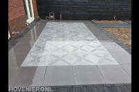 Terras aanleggen met siertegels
