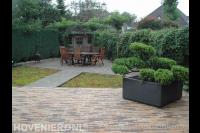 Bestrating van gebakken klinkers