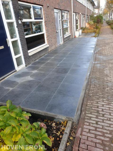 Voortuin bestraten