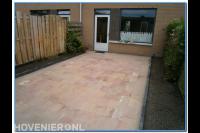 Bestrating van achtertuin
