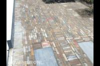 Nieuw aangelegde bestrating