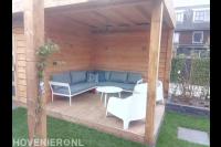 Houten veranda
