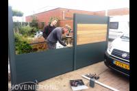 Schutting plaatsen 1