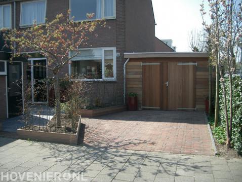 Houten garage