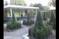 Achtertuin met buitenkeuken en terras