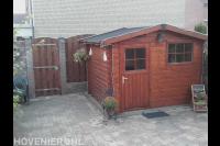 Houten tuinhuis