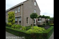 Strakke voortuin met veel groen