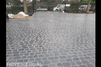 Tuin bestraten met kasseien 1