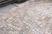 Bestrating van klinkers in verschillende formaten