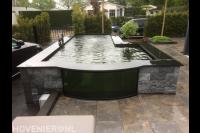 Luxe vijver met glazen wanden 1
